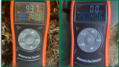 Reduction of Ammonia Gas Levels